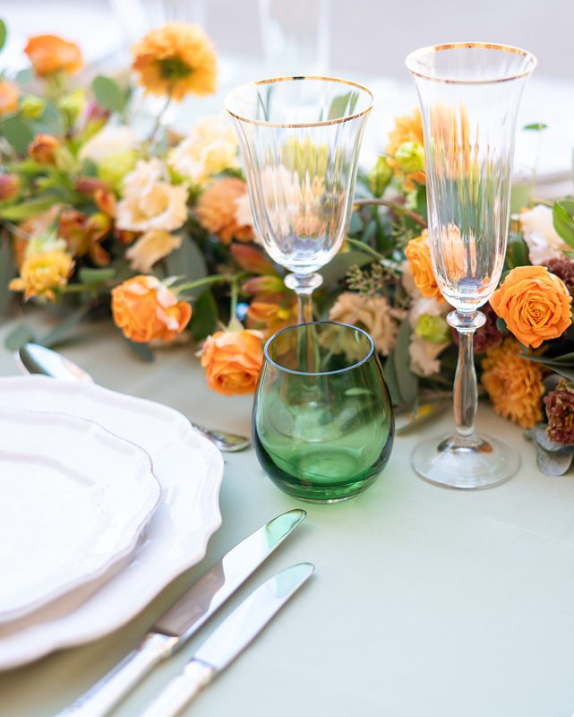 Mariage à Toulouse, composition florale