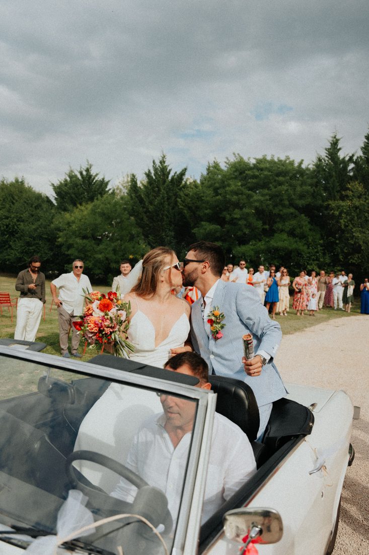 Mariage Marine et Fabien, les mariés