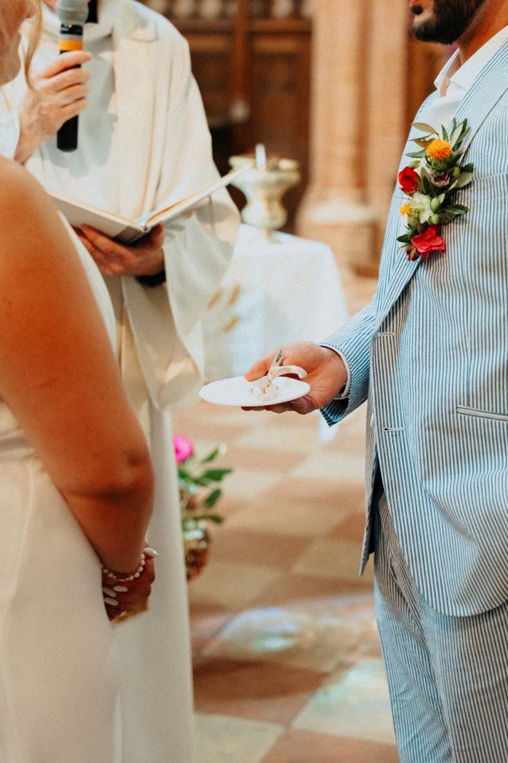 Mariage Marine et Fabien, boutonnière