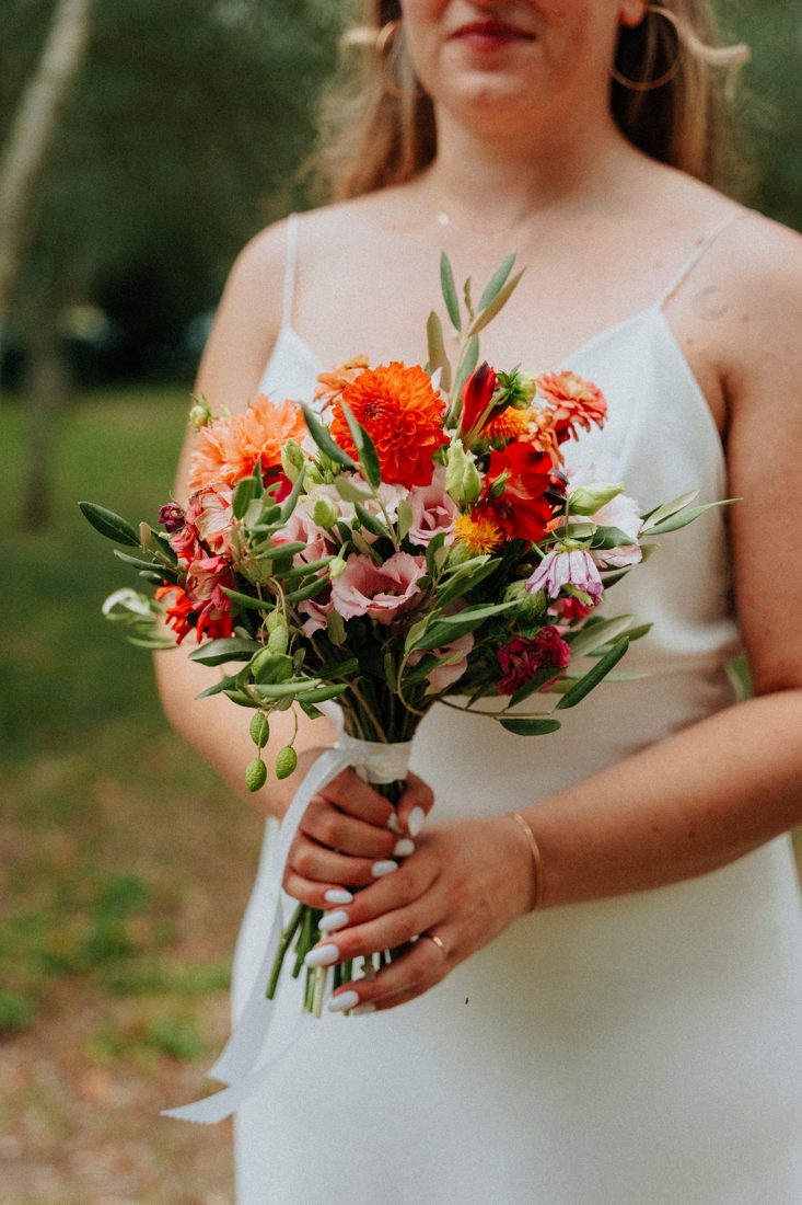 Mariage Marine et Fabien, bouquet de mariée