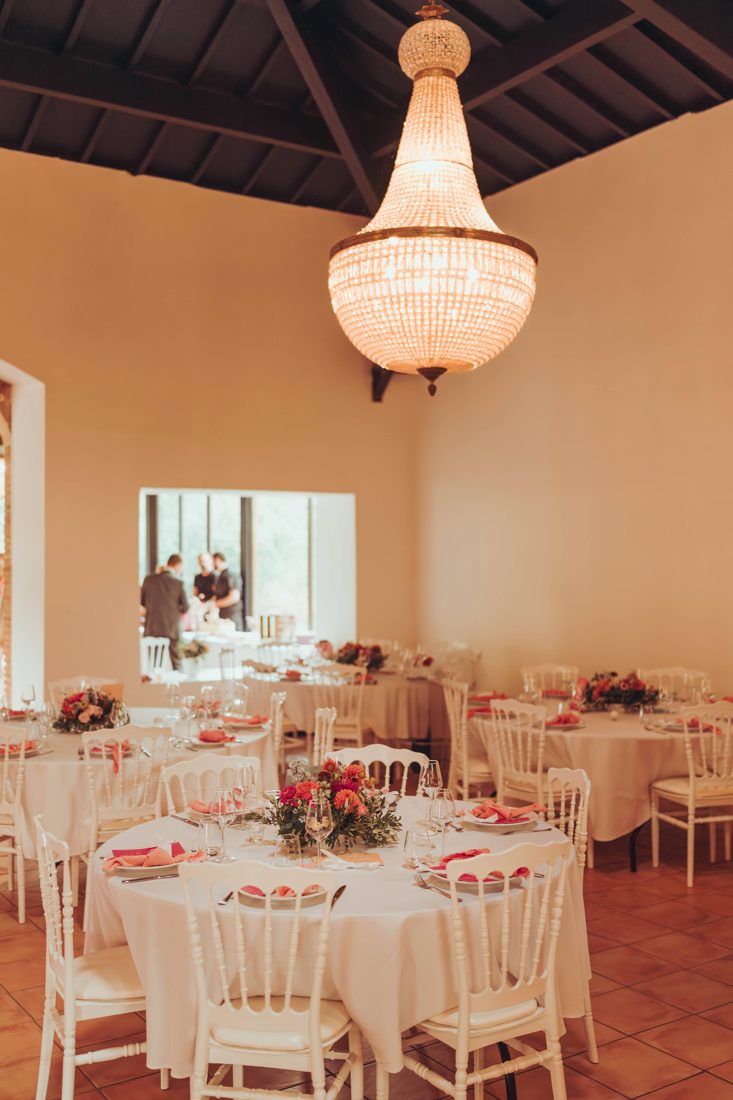 Mariage Pauline et Christophe, décor de réception