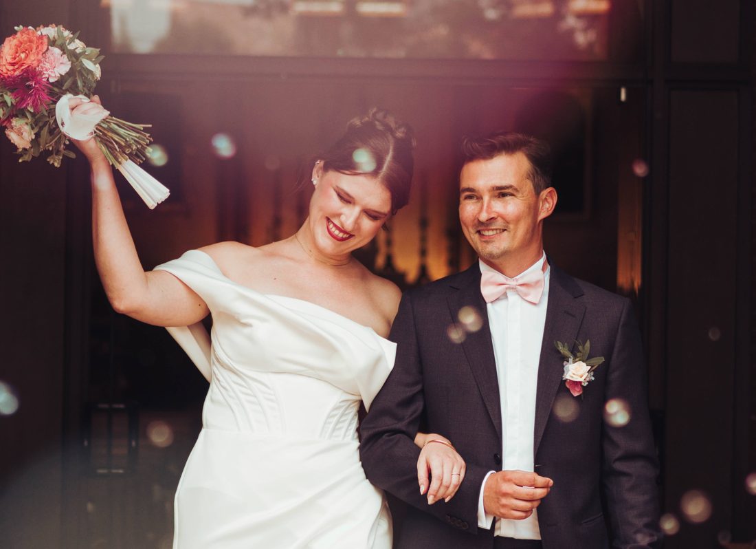 Mariage Pauline et Christophe, les mariés